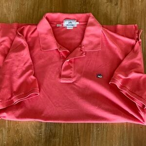 Southern Tide Vibrant Coral Polo Shirt